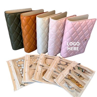 Portable Jewelry Storage Book