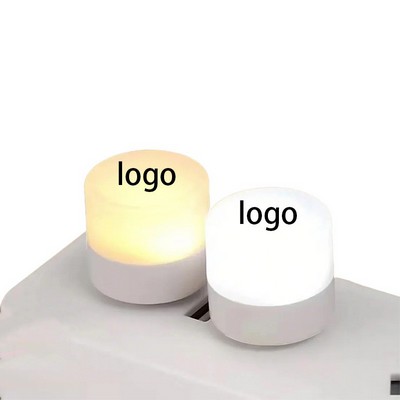 Mini USB Night Light Portable Bedside Lamp