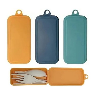 Wheat straw cutlery knife fork spoon set