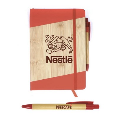 A5 Bamboo Journal set