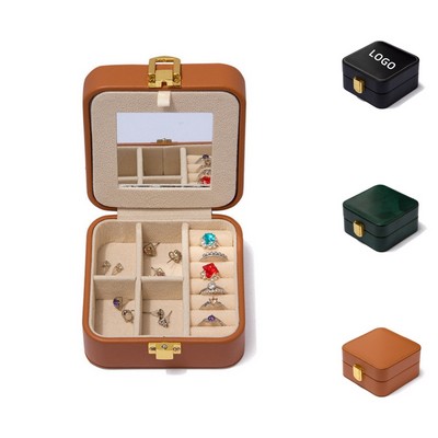 PU Leather Small Jewelry Box