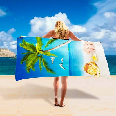 Quick Dry Sublimated Beach Towel