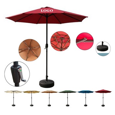 9' Premium Outdoor Patio Umbrella