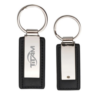 PU Leather Zinc Alloy Keychain