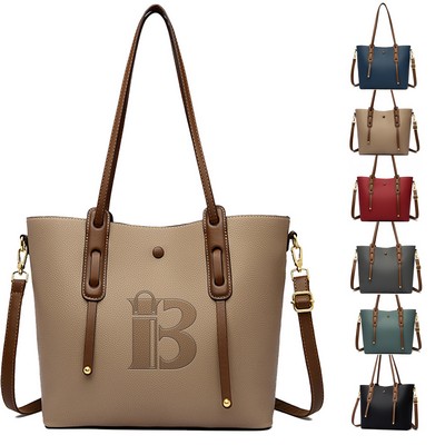 PU Leather Women Purses and Handbags Tote Shoulder Bag