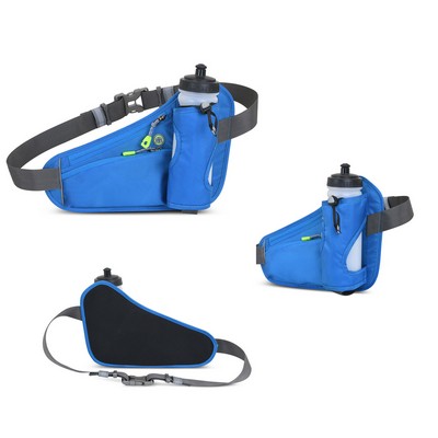 Customized Running Fanny Pack With Water Bottle Holder