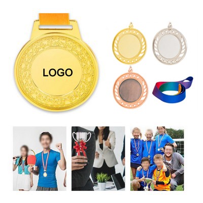 Custom Award Medals with Neck Ribbons