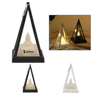 Electronic Triangle Wind Lamp