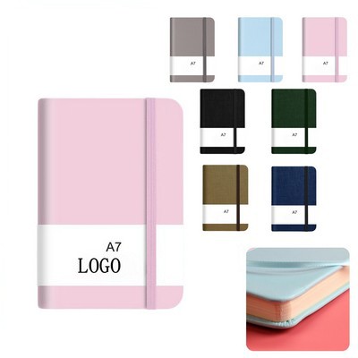 Mini Business Notebook With Strap