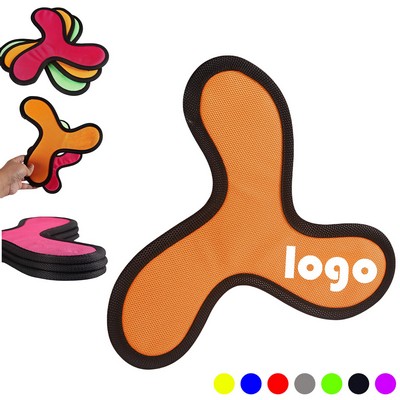 Oxford Cloth Triangle Shaped Flying Disc/Boomerage/Pet Toys