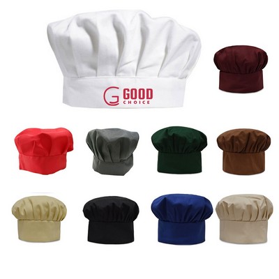 Unisex Elastic Kitchen Cooking Chef Cap