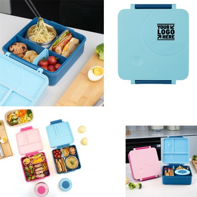 Lunch Box With Built-In Insulated Canister