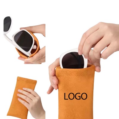 PU Leather Glasses Storage Bag