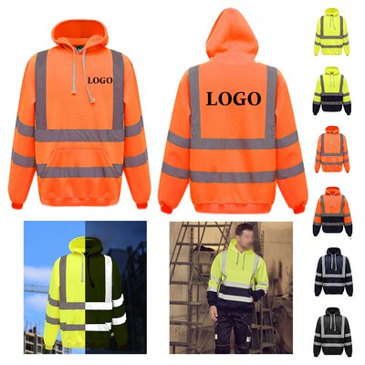 High Visibility Level 3 Safety Hoodie