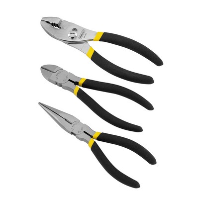 Stanley 3Pc Basic Plier Set