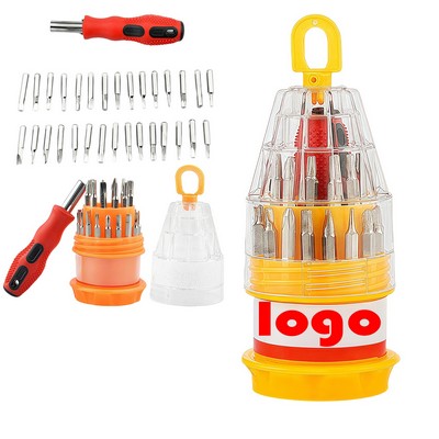 31 Set Kit Pagoda Screwdriver