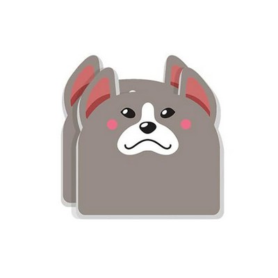 Custom 30 Sheets Paper Cute Dog Sticky Notes Notepad