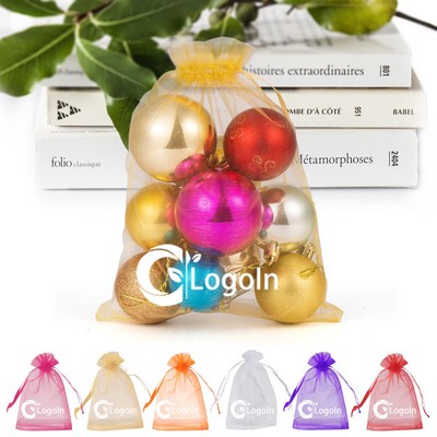 Organza Gift Bag Drawstring Pouch for Party Wedding Favor