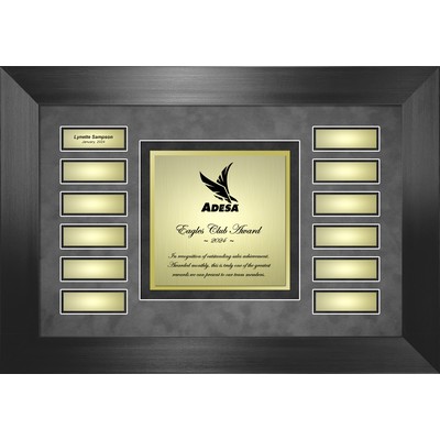 Stratford - Perpetual Plaque Frame - Square (12 Plate)