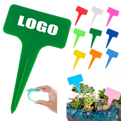 Durable Thickened Plastic Waterproof T-Shape Plant Label