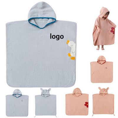 Baby Bath Hooded Towel for Toddler- 100% Cotton