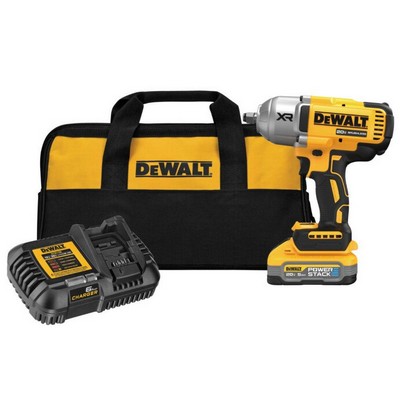 DeWalt 20V Max Xr High Torque 1/2" Impact Wrench Kit W/ Powerstack Battery