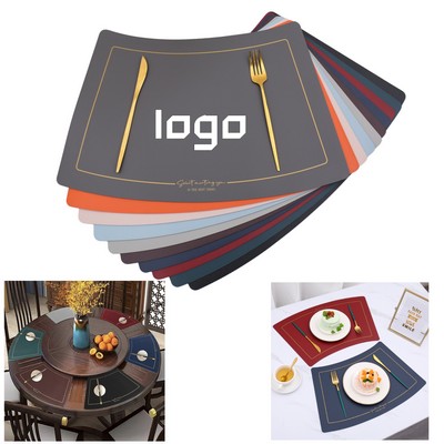 Nordic-Style Fan-Shaped Placemat