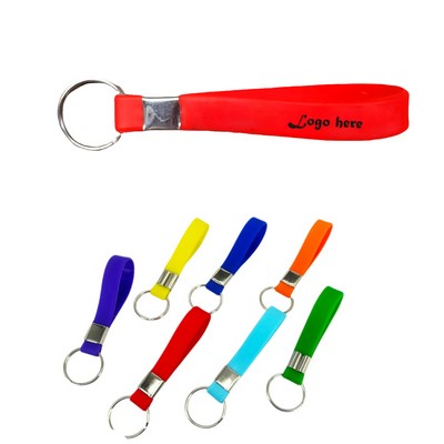 Silicone Wristband Keychain