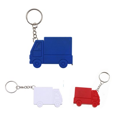 Truck - Shaped Tape Measure Keychain