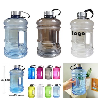 Custom 2200ml (74 oz) Large Water Bottle with Handle