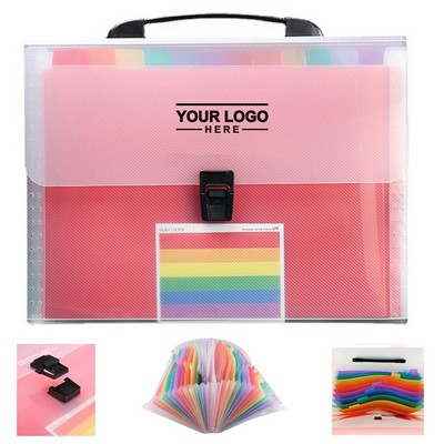 26 Pocket Portable Expanding File Folders