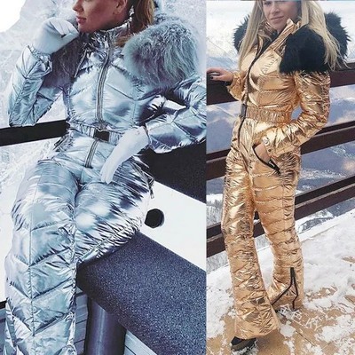 Women's Thick Warm Ski Suit Set