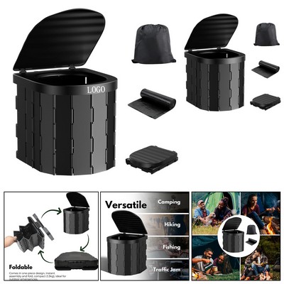 Folding Portable Car Camping Toilet