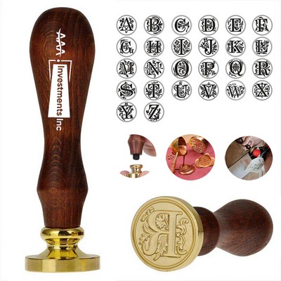 Wood Vintage Wax Sealing Stamper