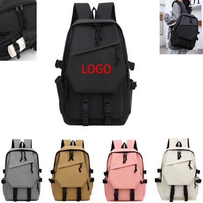 Water-Resistant Oxford Backpack