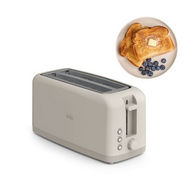 4 Slice Slim Toaster - (Oatmilk)