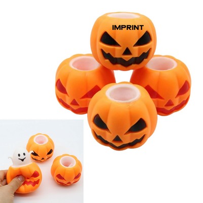 Grimacing Pumpkin Squeeze Cup
