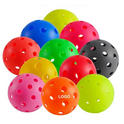 40 Holes Standard High Elasticity Rubber Pickleball Balls
