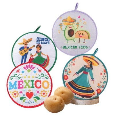 12" Microwaveable Tortilla Warmer Pouch