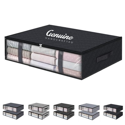 Space-Saving 12 Compartment Organizer with Handle