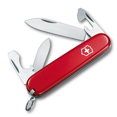 Recruit 10 Function Swiss Army Knife - Red