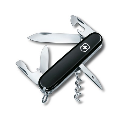 Spartan 12 Function Swiss Army Knife - Black