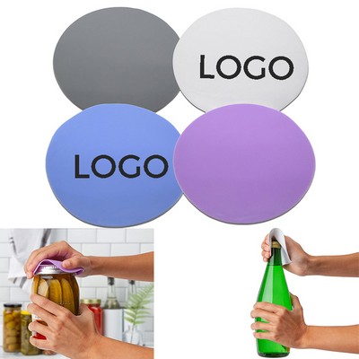 Silicone Jar Opener Gripper Pads Non Slip Round Mats for Lids Bottles Jars and Seniors