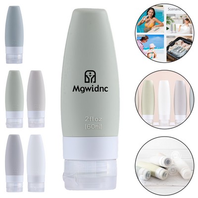 60ML Silicone Travel Refillable Bottle