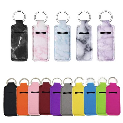 Portable Lipstick Caser With Keychain