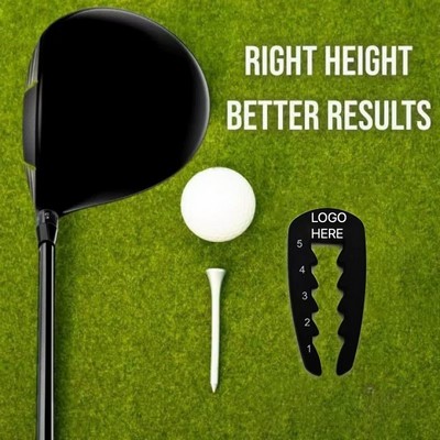 HeightRight Adjustable Golf Tee Height Tool