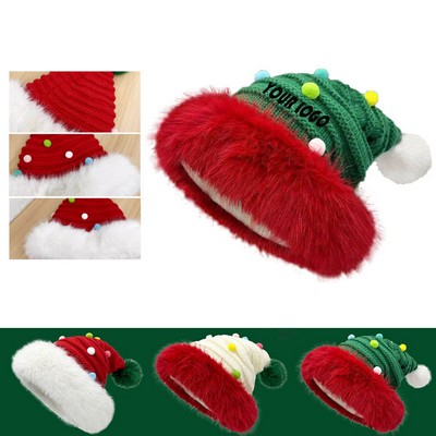 Cute Plush Christmas Hat