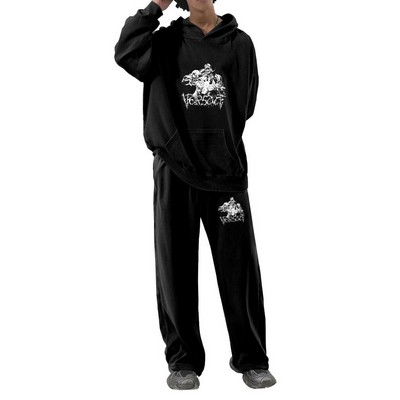 Hoodie & Sweatpants Set Streetwear Style for Bulk Orders