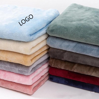 Thickened Coral Fleece Pet Blanket