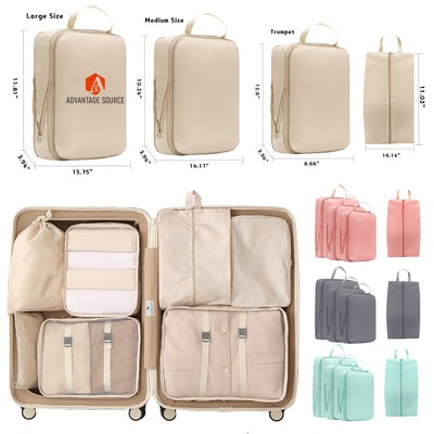 4-Piece Travel Packing Cubes Set